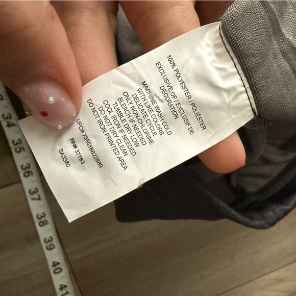 NWT Callaway men’s golf 1/4 zip fleece lined pullover grey size XXL - Picture 5 of 7